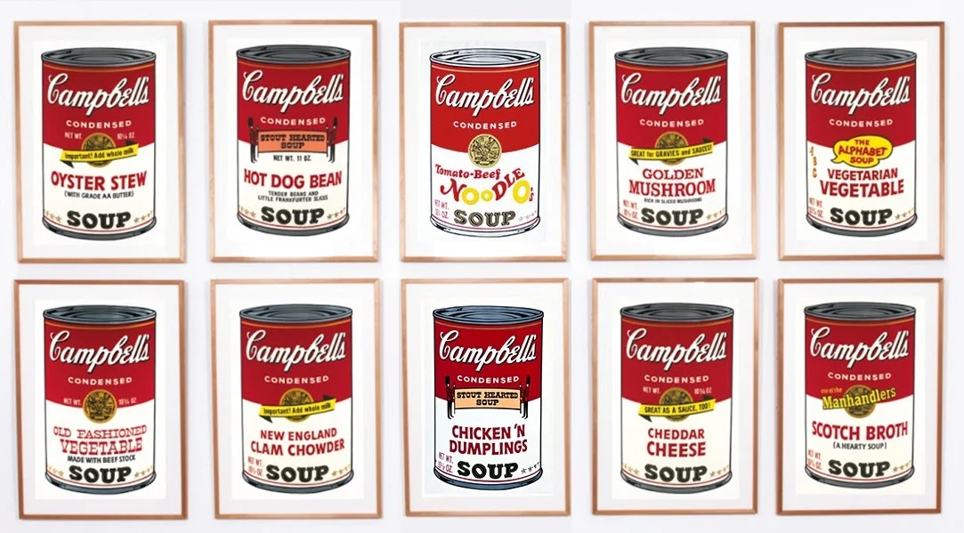 Andy Warhol, Campbell’s Soup II. Image credit: © 2015 The Andy Warhol Foundation for the Visual Arts, Inc. Artists Rights Society (ARS), New York. Photographer: Leila Tisdale.