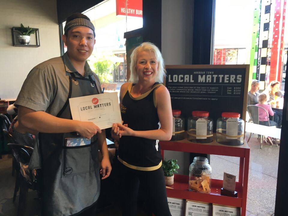 Thanks to the Grill'd Team at Harbourtown !!