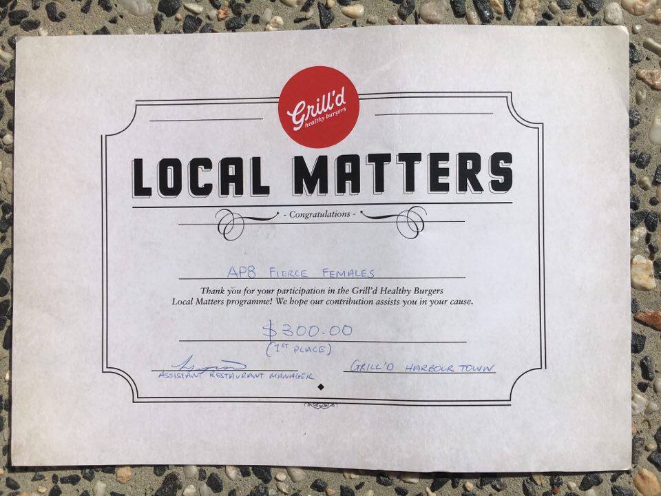 Thanks to our supporters, we couldn't have done it without you!!