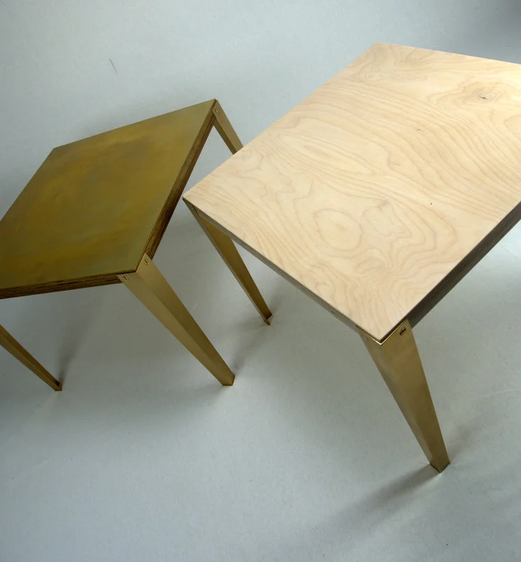 "GOLDEN" and "WASHED" Table collection