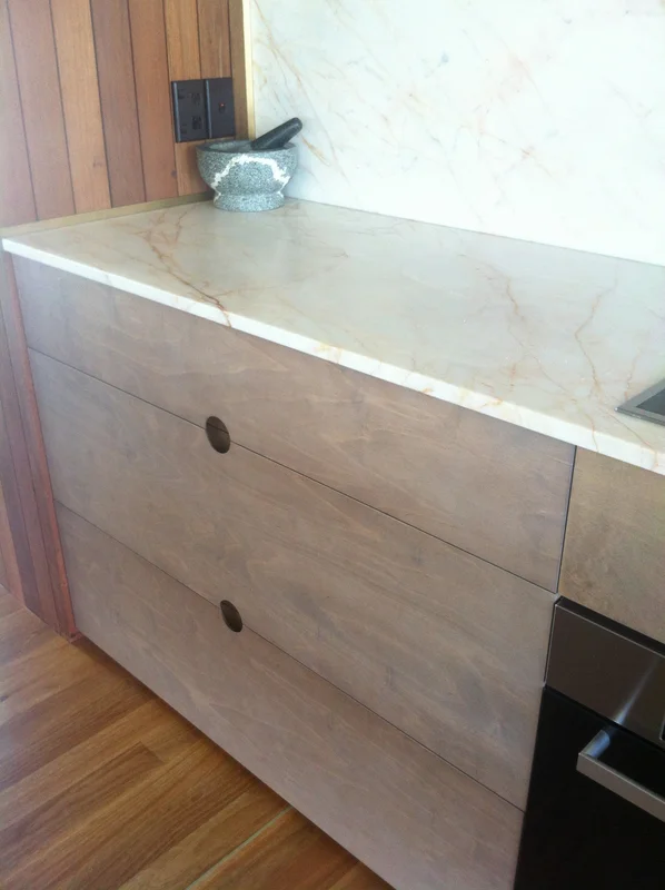 Russian birch ply kitchen