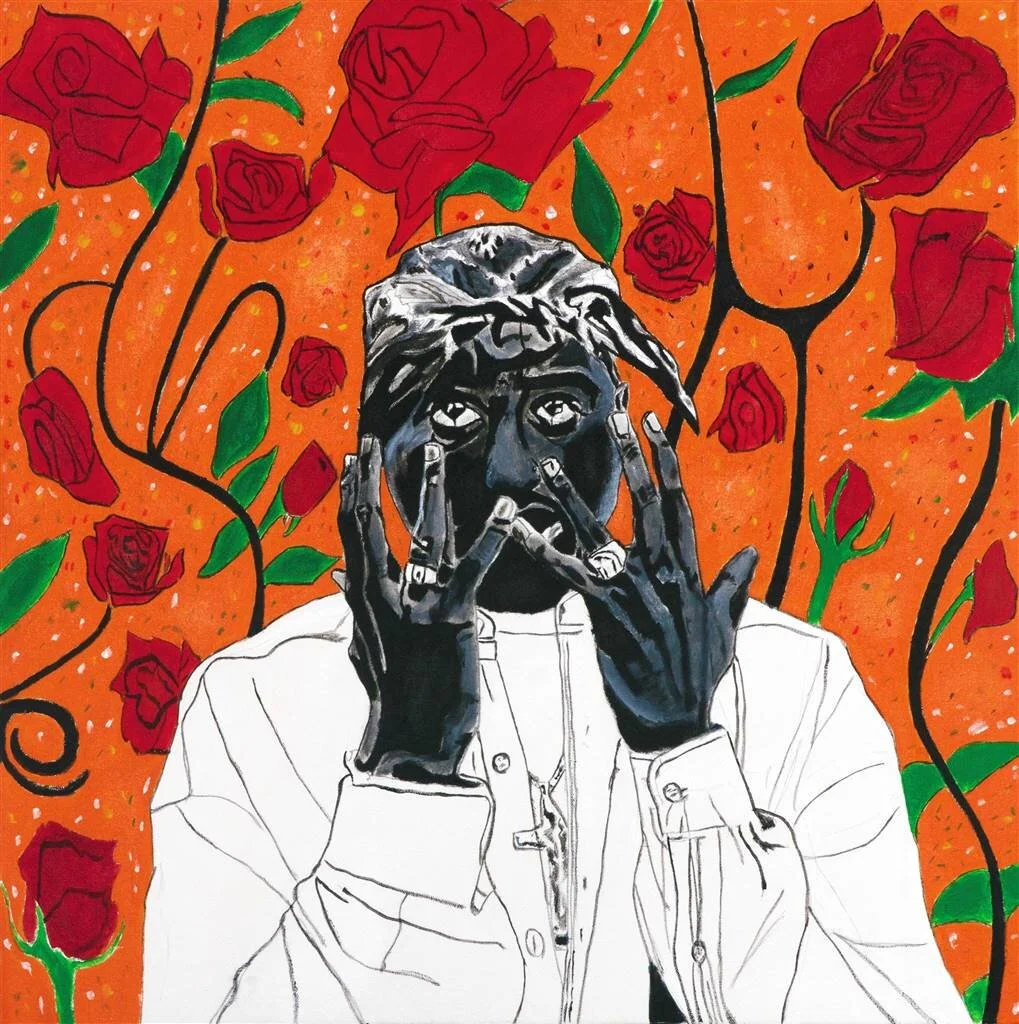 The Rose That Grew From Concrete (Series)Tupac ShakurAcrylics on Canvas 30 x 30