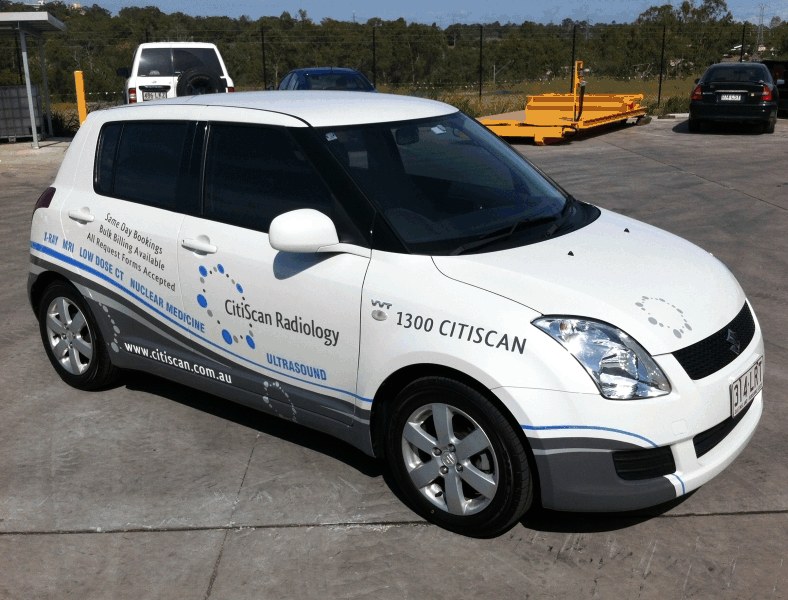Suzuki Swift - Vehicle Car Signage - Brisbane - Ipswich
