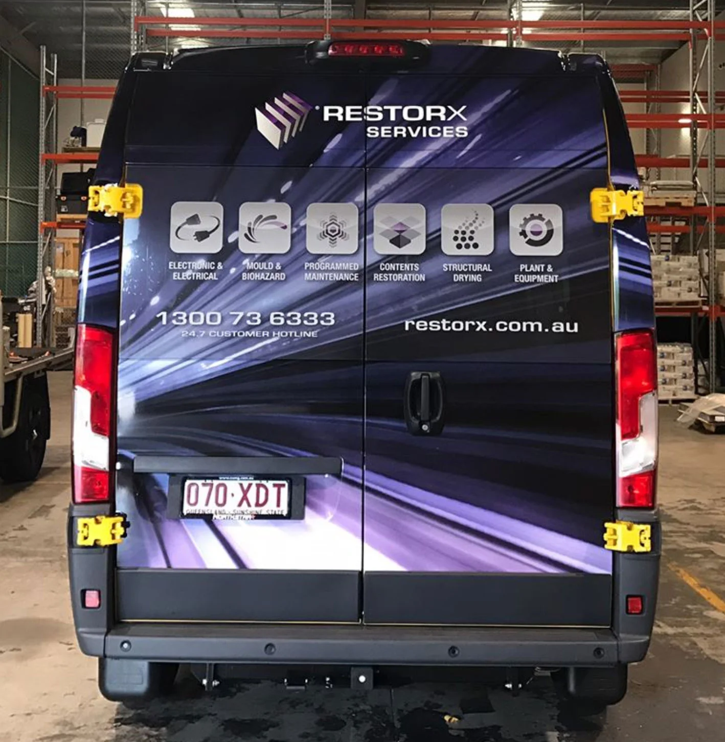 PARTIAL VAN WRAP - RestorX Services - Brisbane