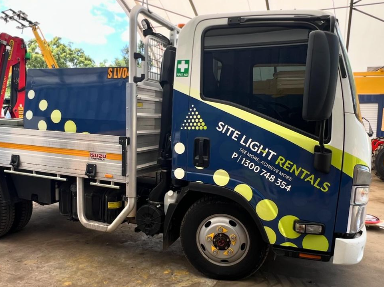 PARTIAL COMMERCIAL WRAP - Site Light Rentals