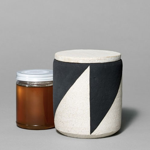 10 oz Jars of honey harvested in 2015 from the bee hives on the Whitney's roof. 