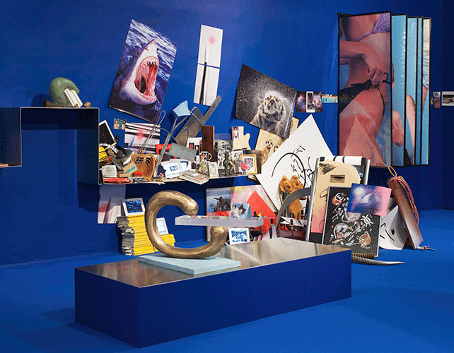 Installation view, Chisenhale gallery, London © Camille Henrot Courtesy the artist, kamel mennour, Paris and Johann König, Berlin The Pale Fox was commissioned and produced by Chisenhale Gallery in partnership with Kunsthal Charlottenborg, Bétonsalon, and Westfälischer Kunstverein.