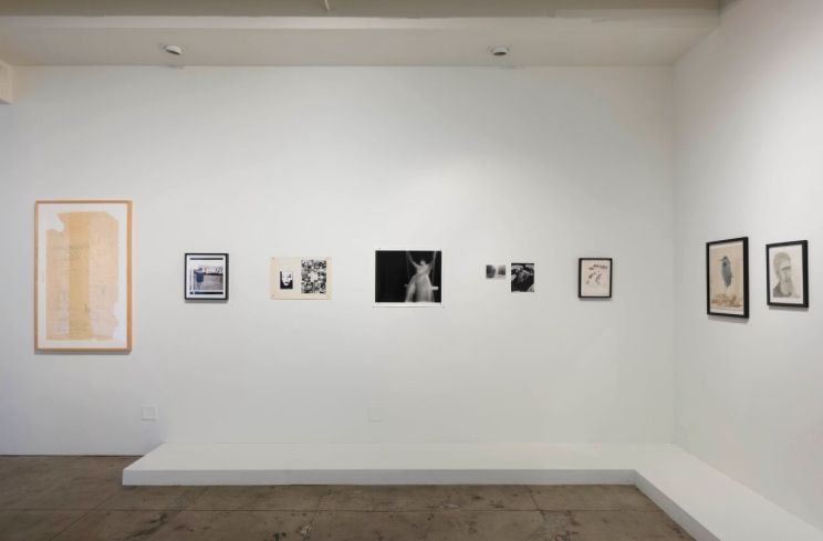 Installation view of ProjectArt 'My Kid Could Do That' Los Angeles Benefit and exhibition at The Underground Museum. Photo by Ruben Diaz, courtesy Project Art.