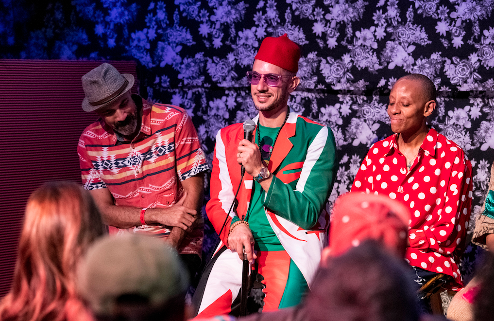 Omar Offendum &amp; Gail Ann Dorsey while Garth listens