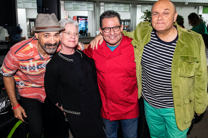 Garth Trinidad, Susan Williams, Chef Ben &amp; Nigel Daly 