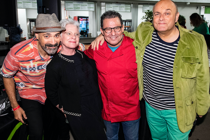 Garth Trinidad, Susan Williams, Chef Ben & Nigel Daly