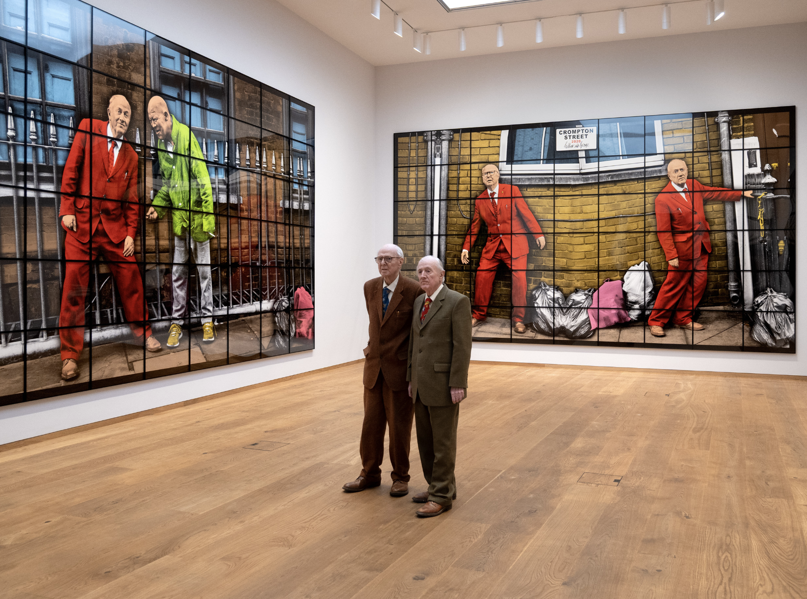 GILBERT &amp; GEORGE, Worlds and Windows