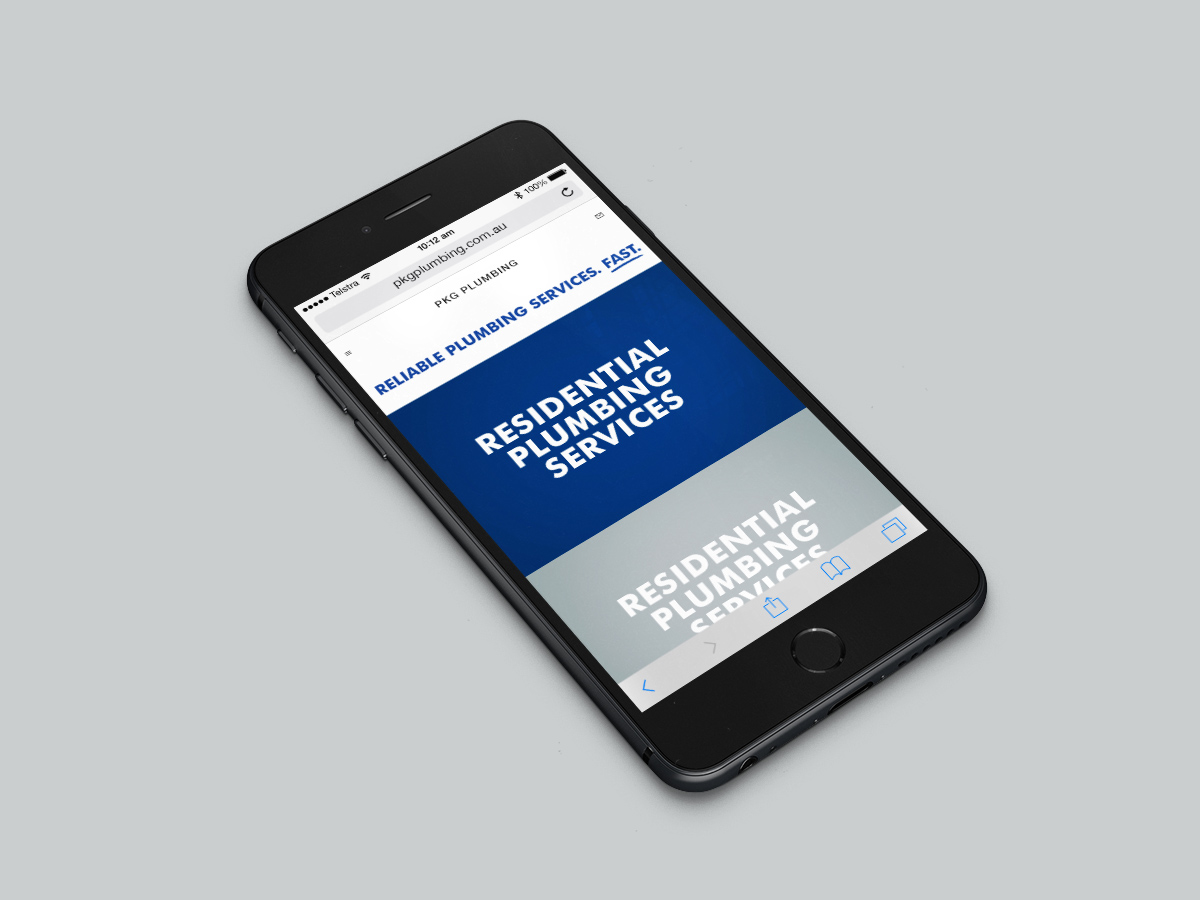 Mobile responsive website that performs across many devices