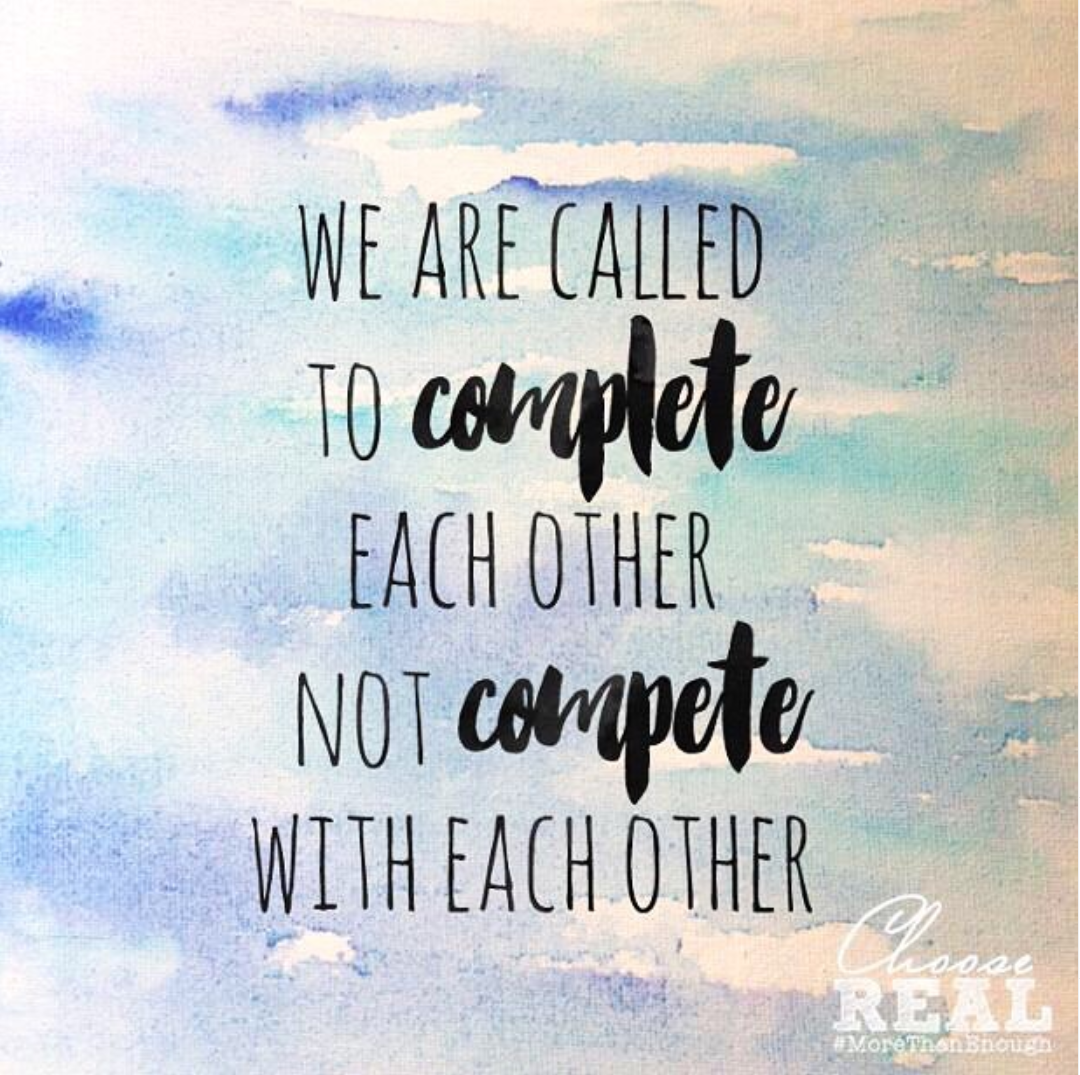 From Competing to Completing