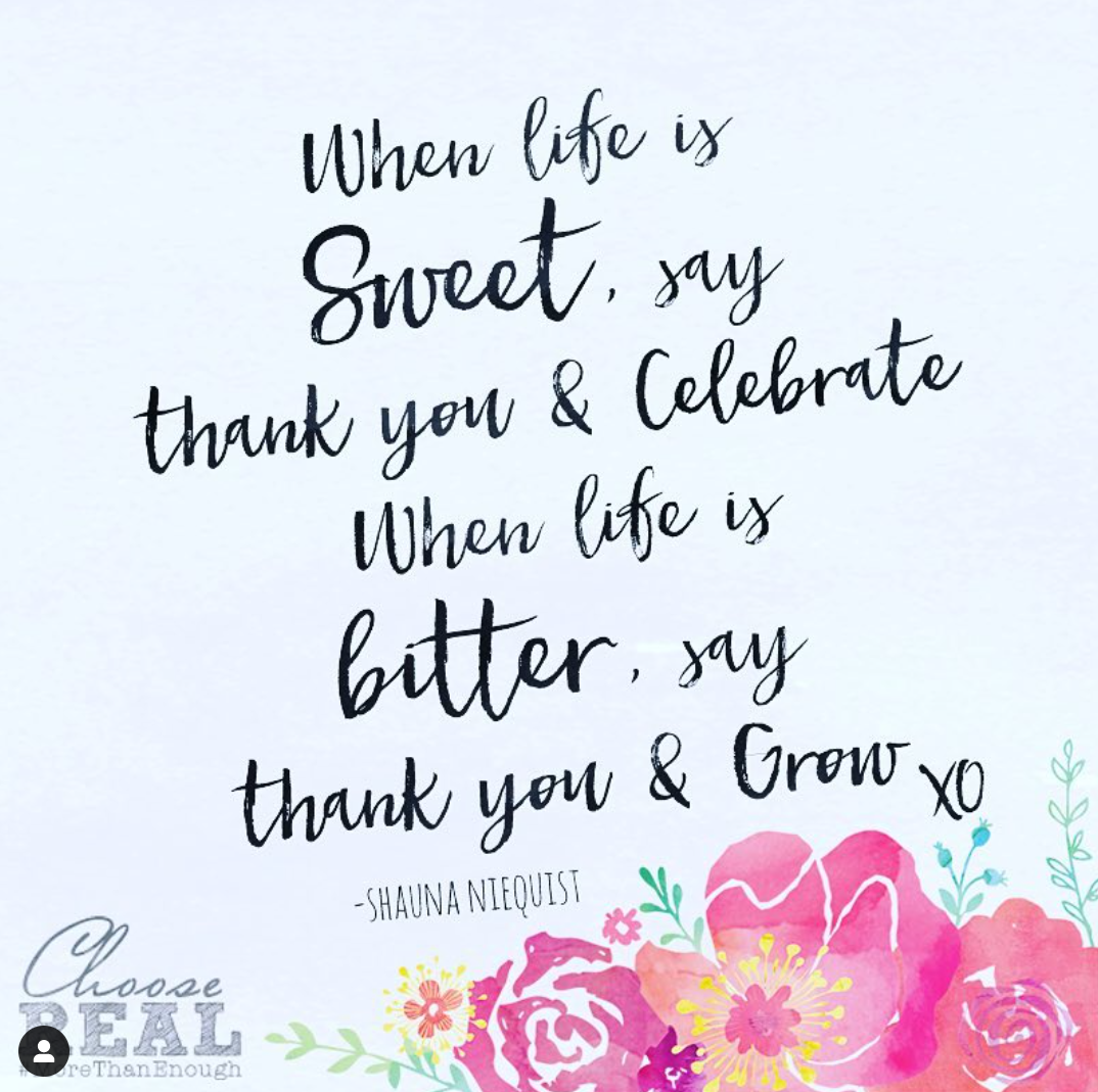 Choosing to be Thankful