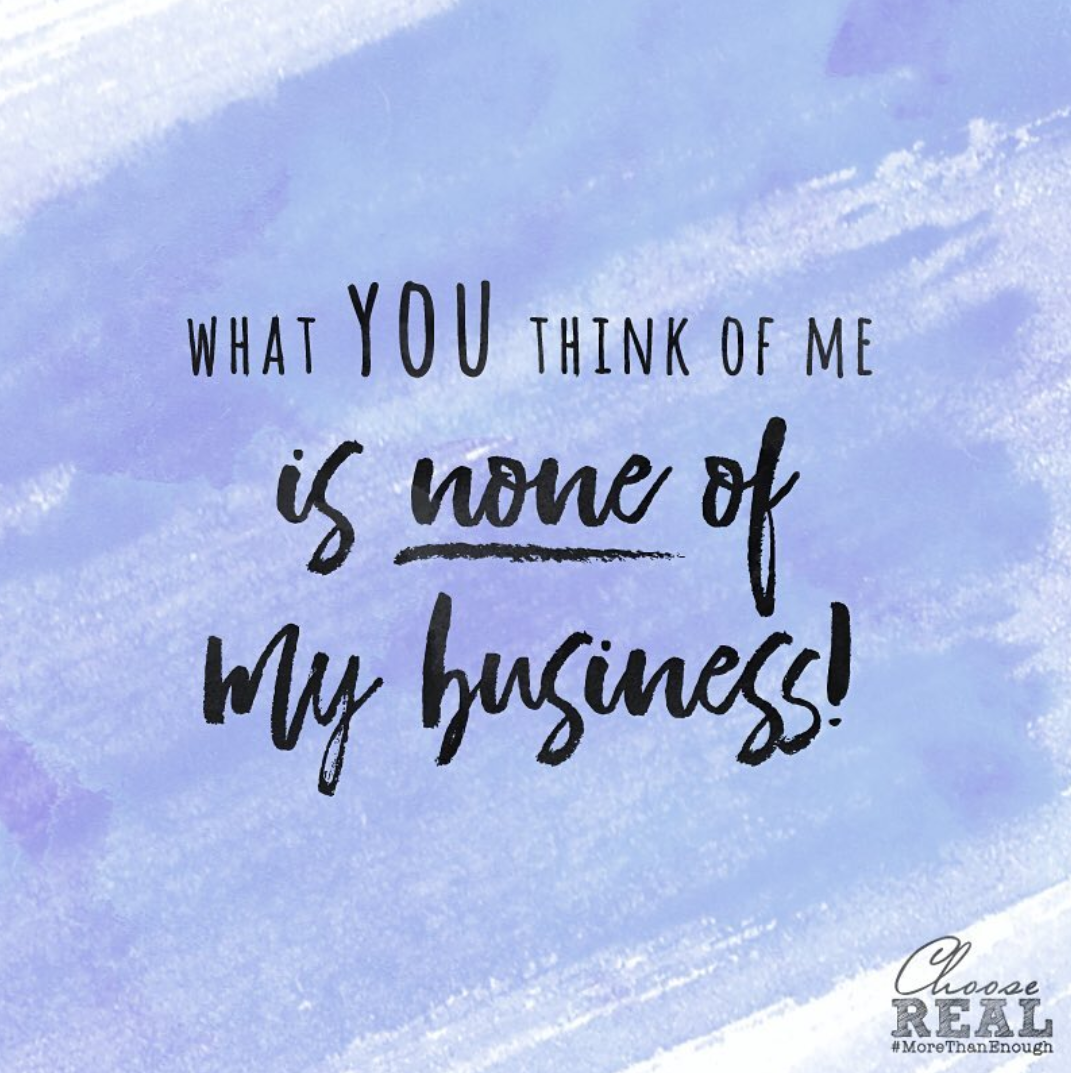 How Are You Seeing Yourself