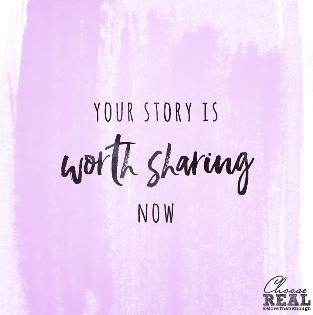 Your Story Is Worth Sharing Now