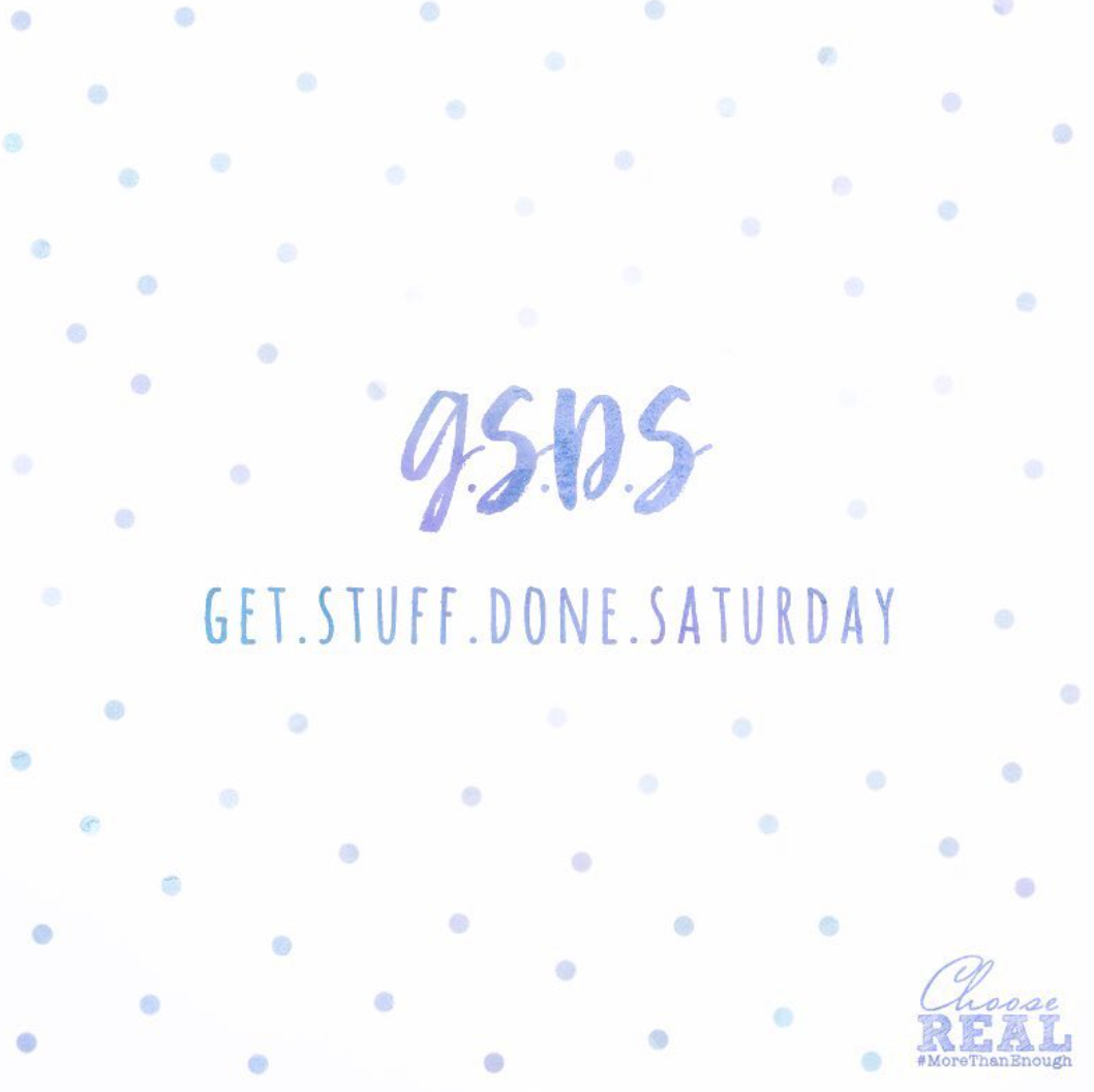 Get Stuff Done Saturday