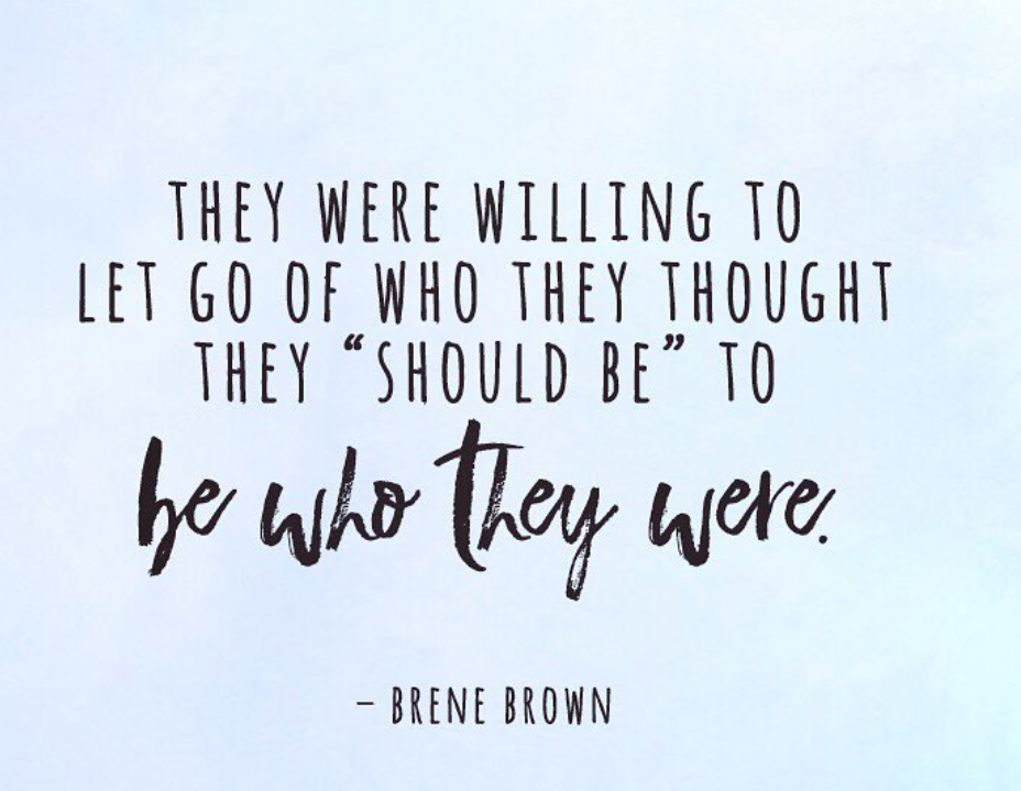 Letting Go Of 'Should Be'