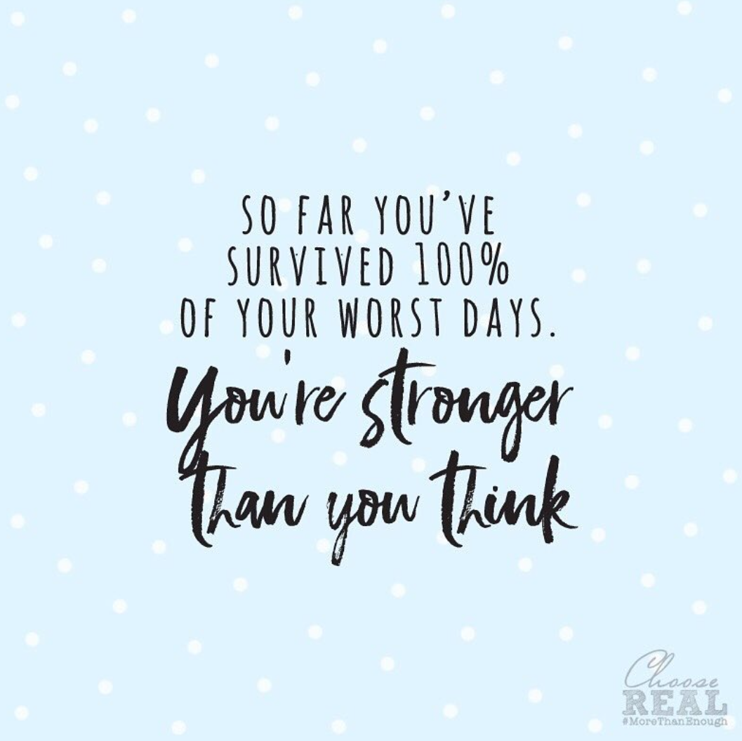 You're Stronger Than You Think