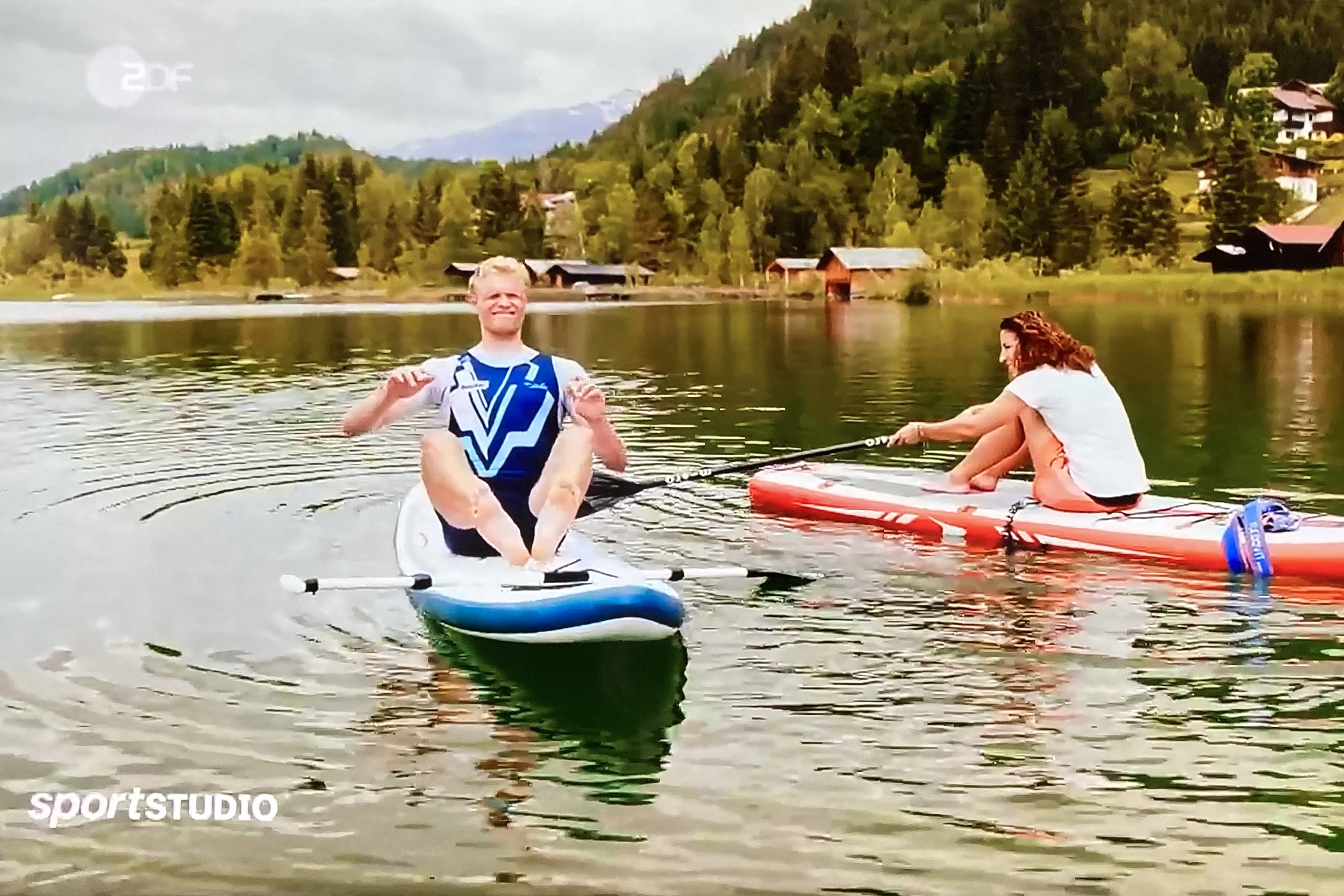 Olli Zeidler &amp; Nicky in der ZDF sportreportage.