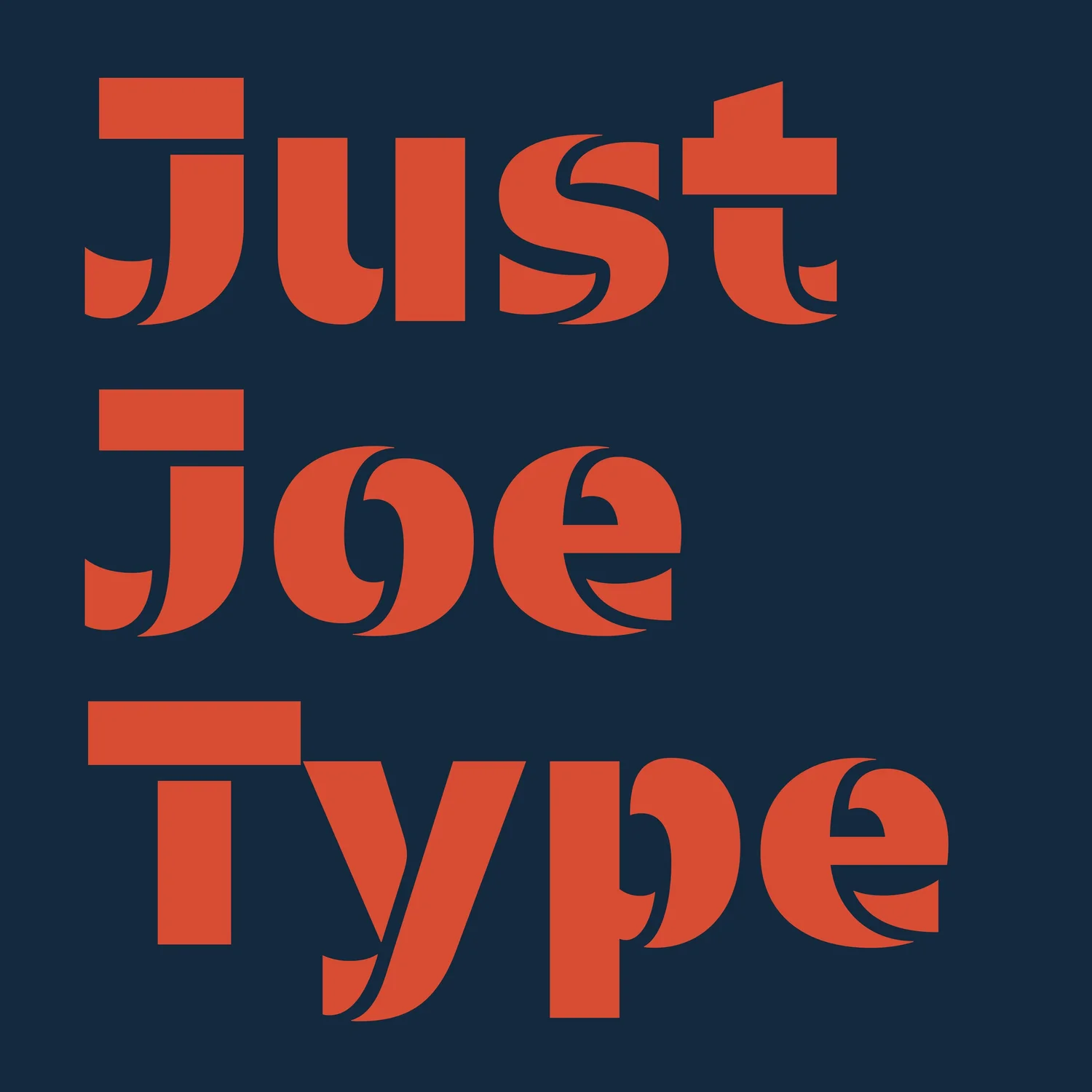 Just Joe Type