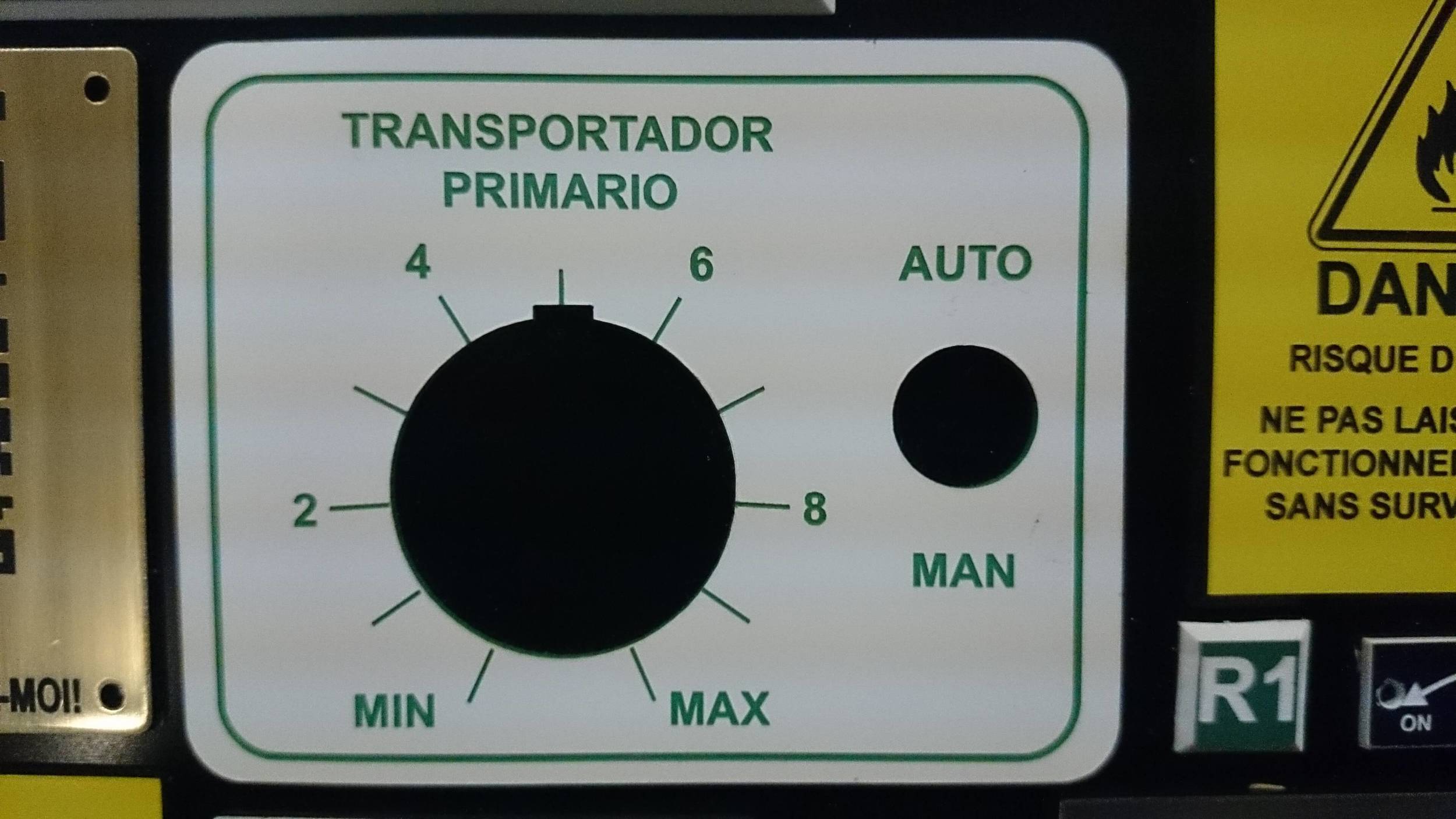 Small control panel