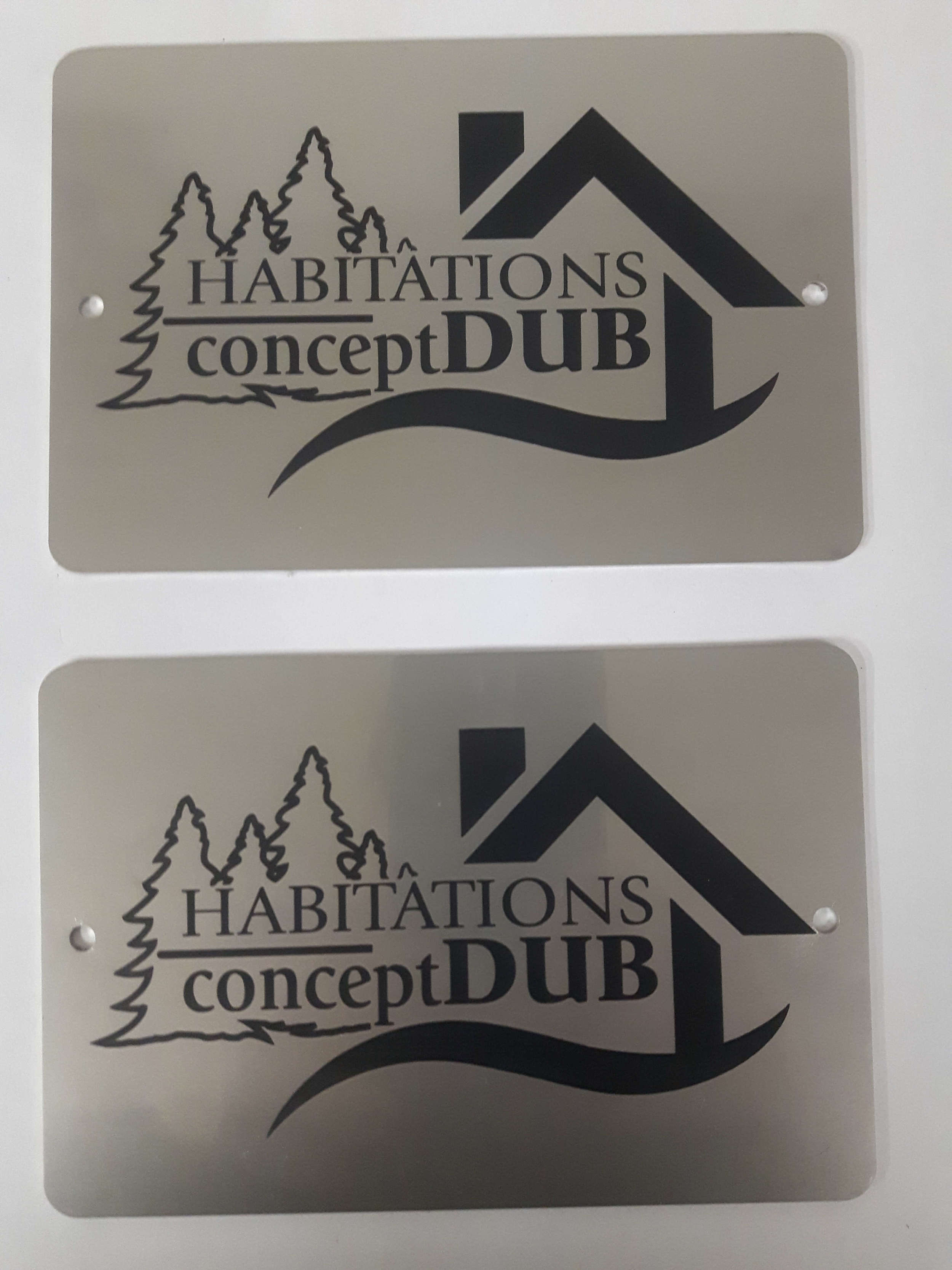 Laser marked stainless steel tags