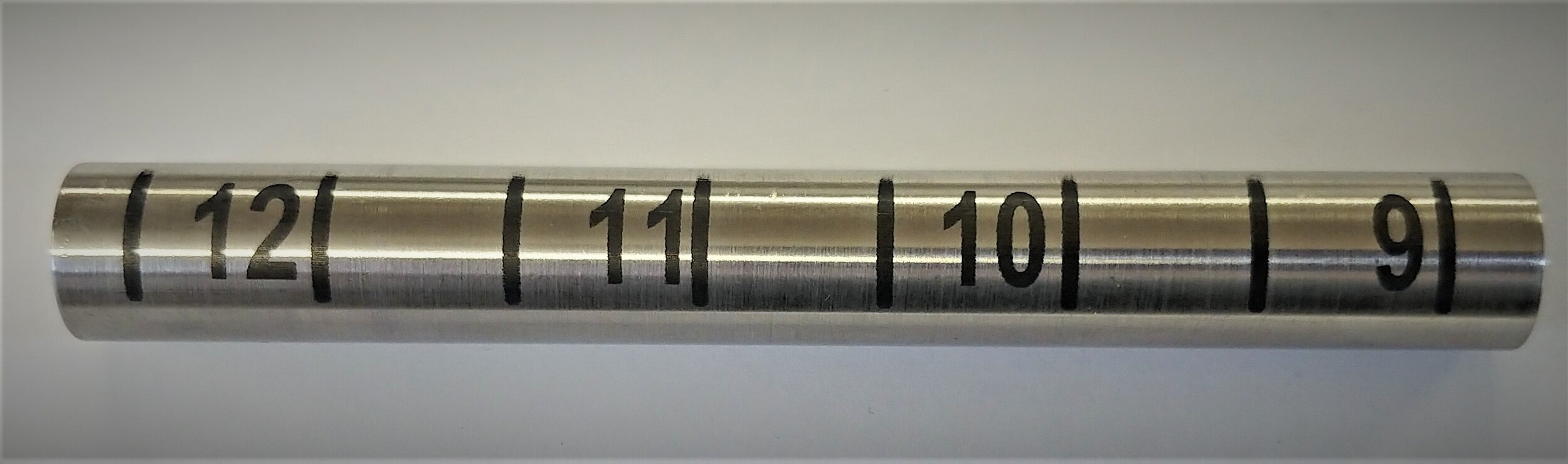 steel tube with laser marking