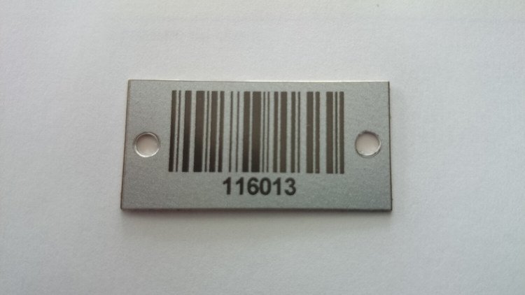 stainless steel serial numbers - laser etching