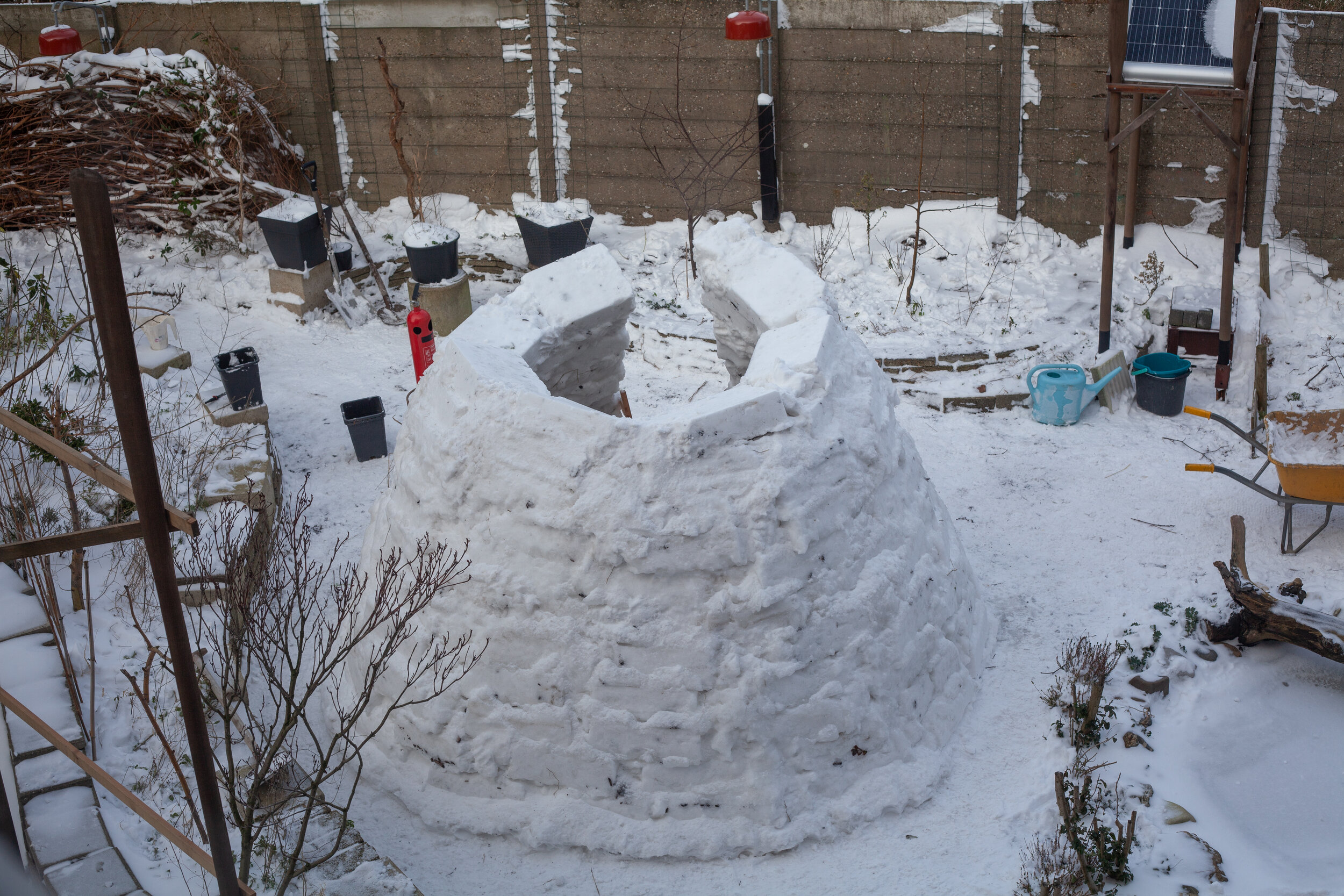 Igloo from above