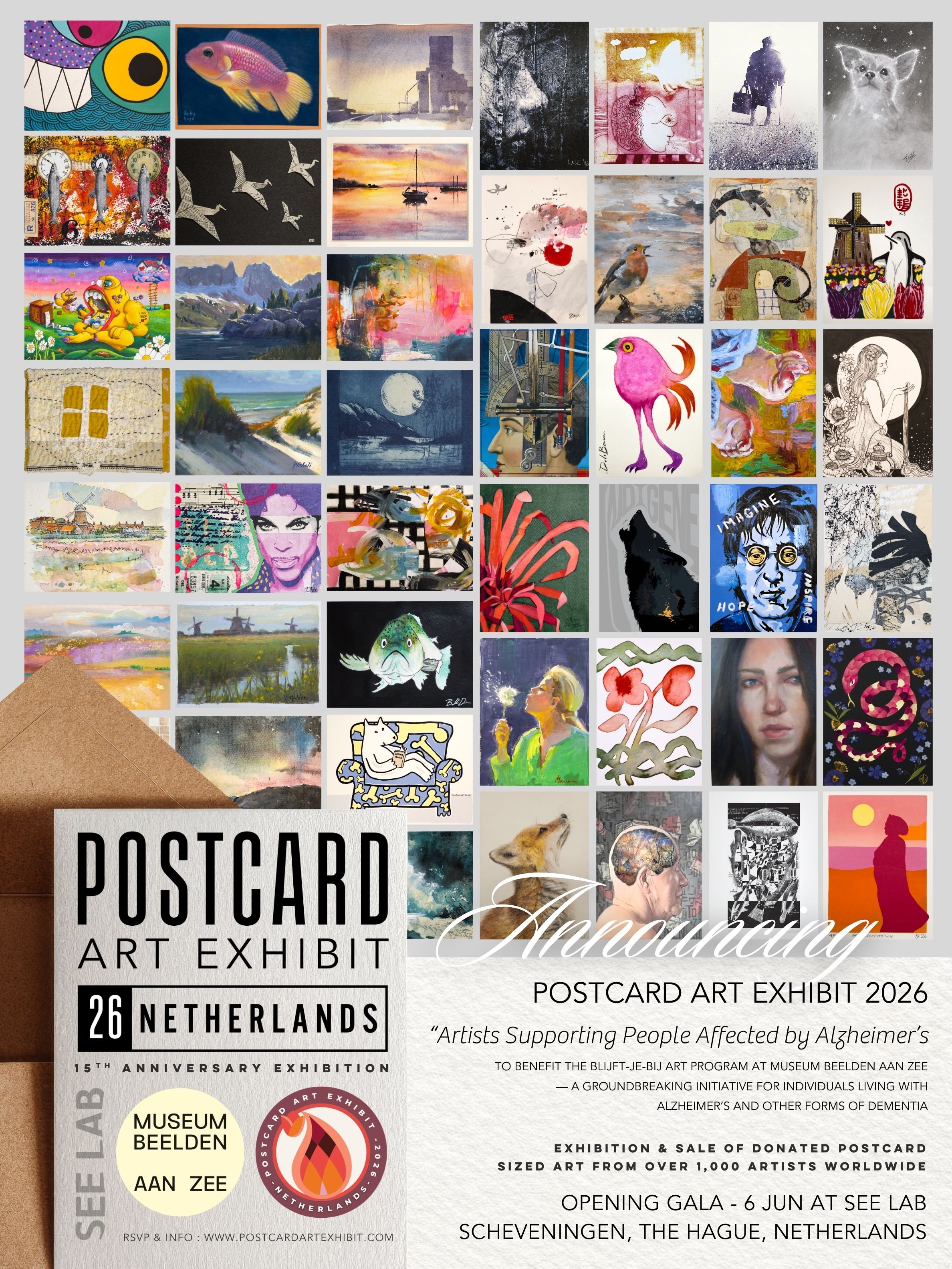 Postcard Art Exhibit