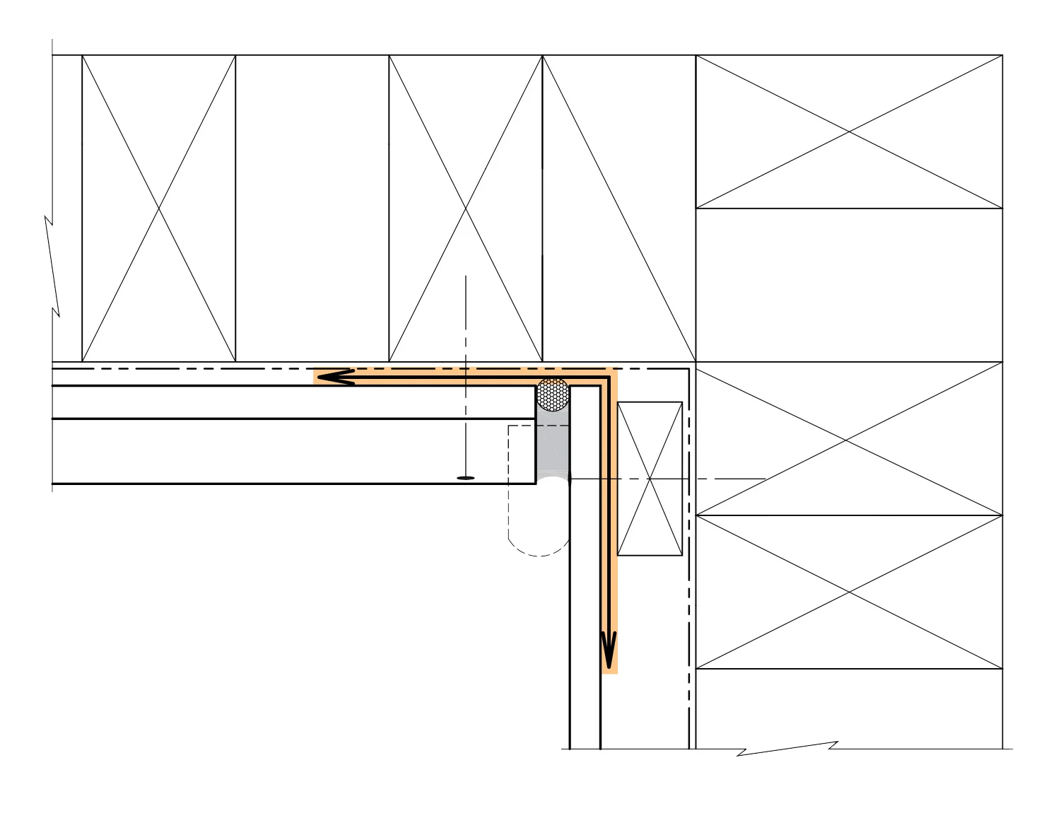 Internal Soakers — E2 Redway flashings