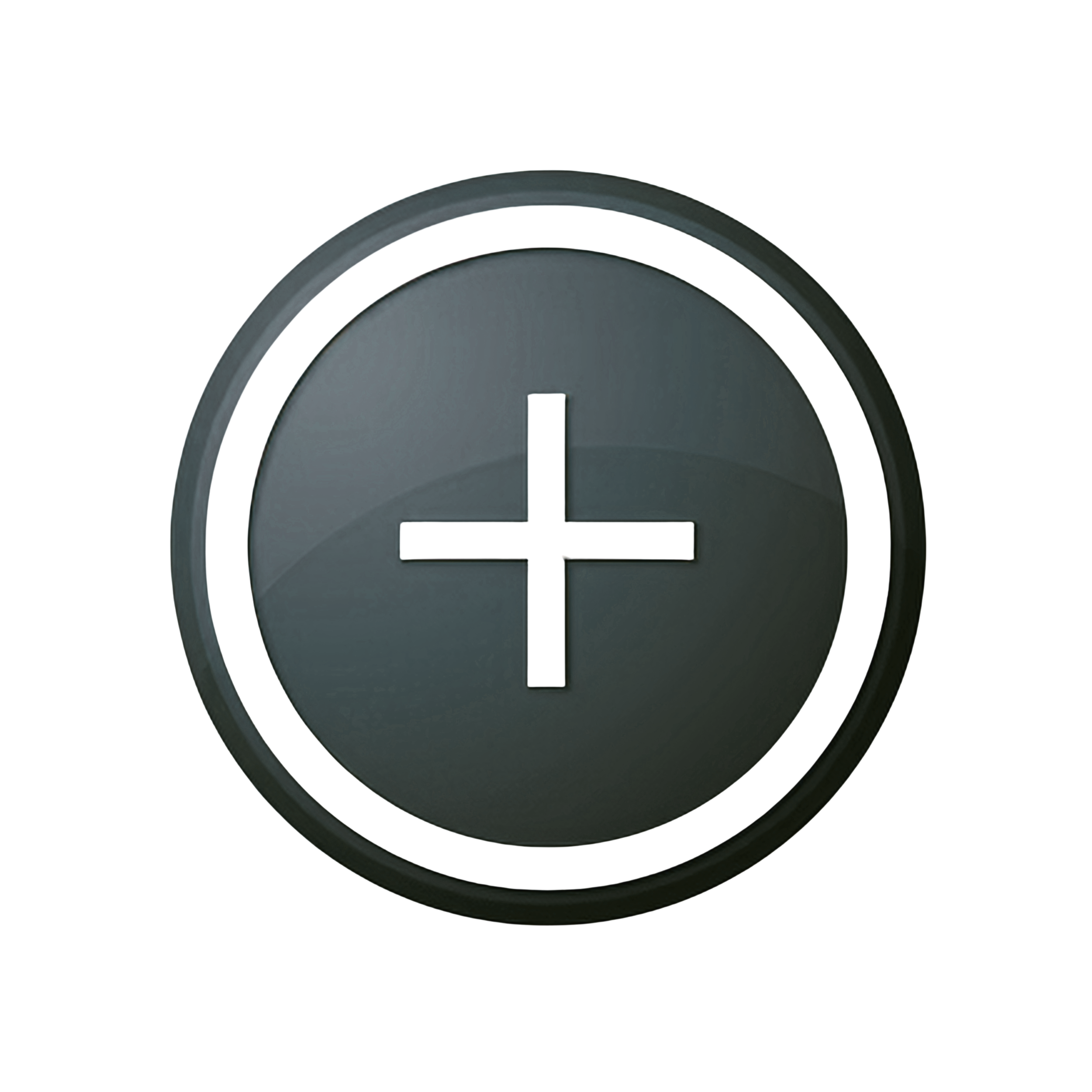 A plus icon.