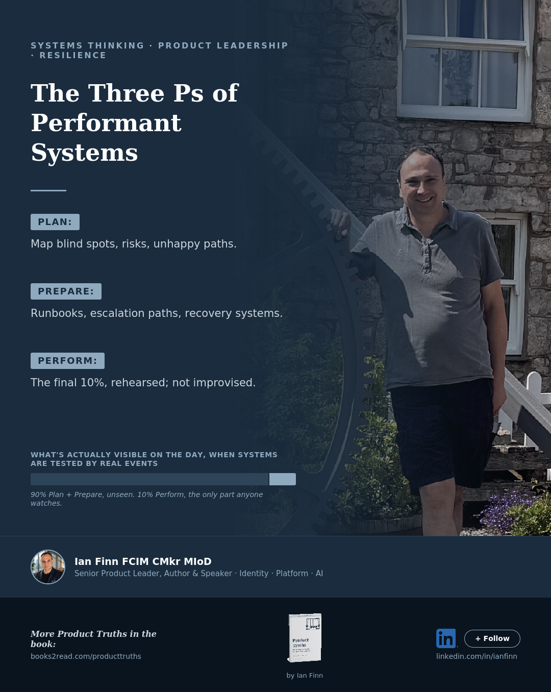 𝗪𝗵𝗲𝗻 𝗮 𝘀𝘆𝘀𝘁𝗲𝗺 𝗮𝘁 𝗻𝗮𝘁𝗶𝗼𝗻𝗮𝗹 𝘀𝗰𝗮𝗹𝗲 𝗳𝗮𝗶𝗹𝘀, 𝘁𝗵𝗲 𝗼𝘂𝘁𝗮𝗴𝗲 𝗶𝘀𝗻'𝘁 𝘁𝗵𝗲 𝗿𝗲𝗮𝗹 𝘁𝗲𝘀𝘁. 𝗧𝗵𝗲 𝗽𝗿𝗲𝗽𝗮𝗿𝗮𝘁𝗶𝗼𝗻 𝗶𝘀.