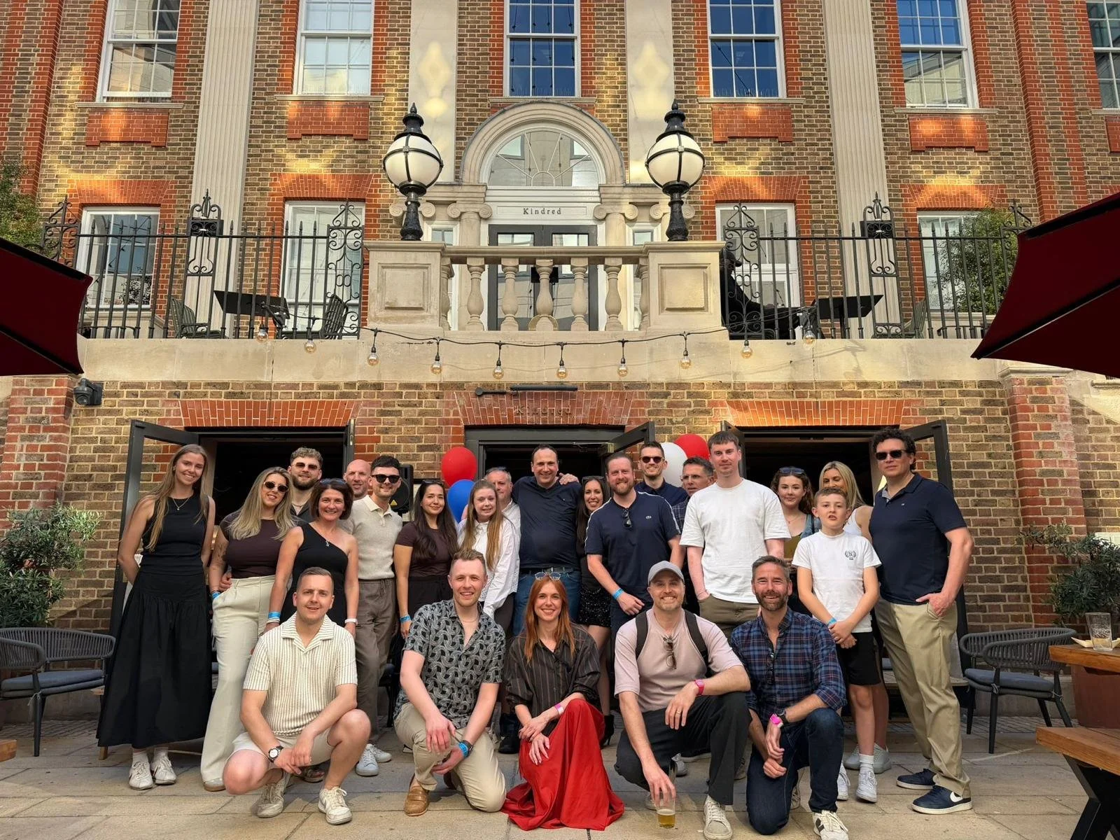 Ian Finn with the Britain's Got Talent delivery team at the series final — live TV technology partnership