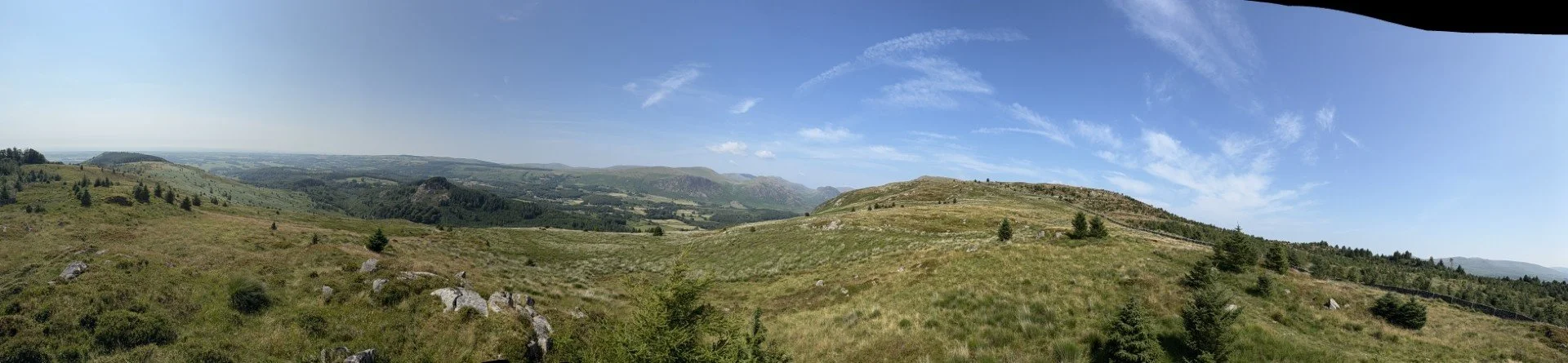 Irton Pike panoramic view, July 2026