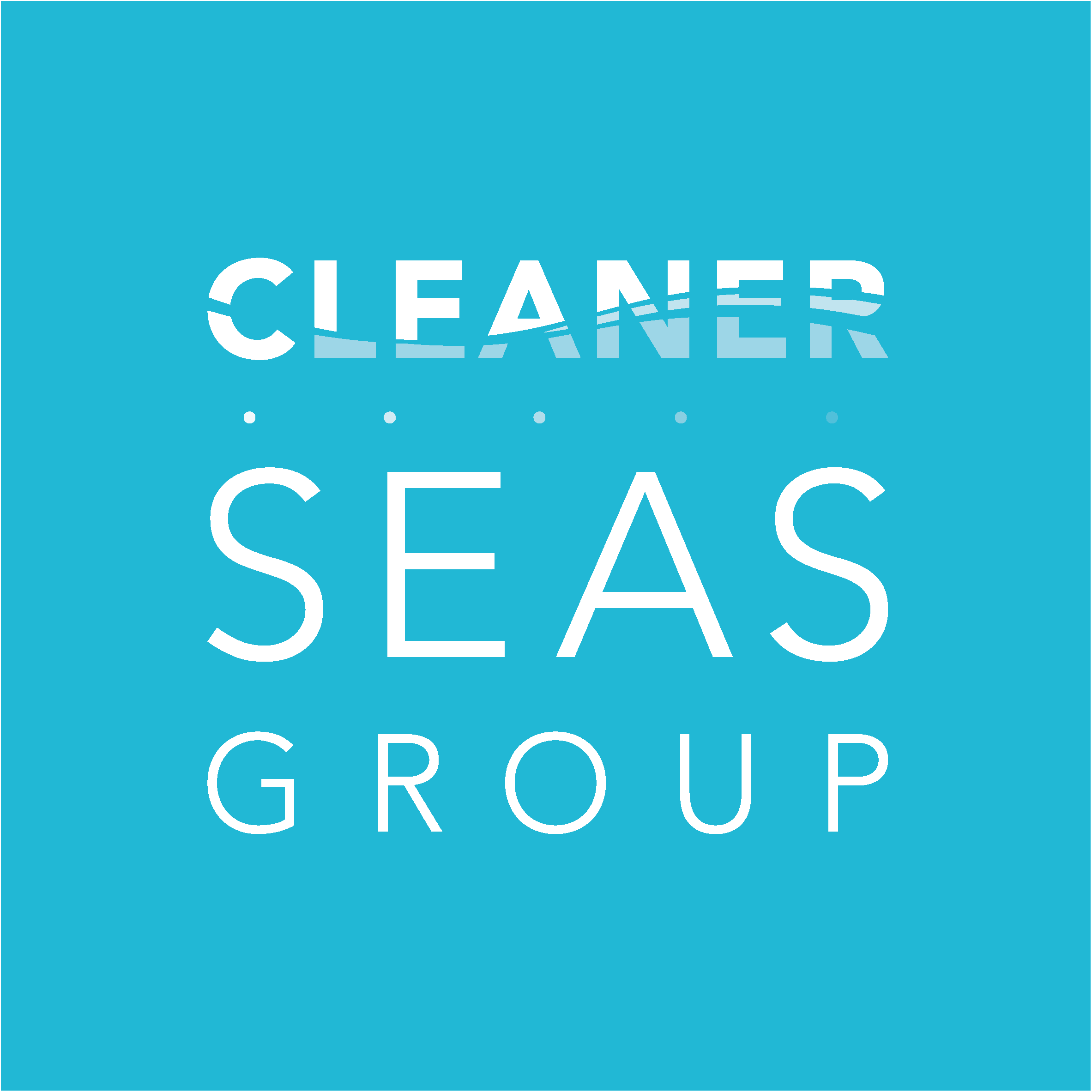 Cleaner Seas Group stacked logo blue background.png