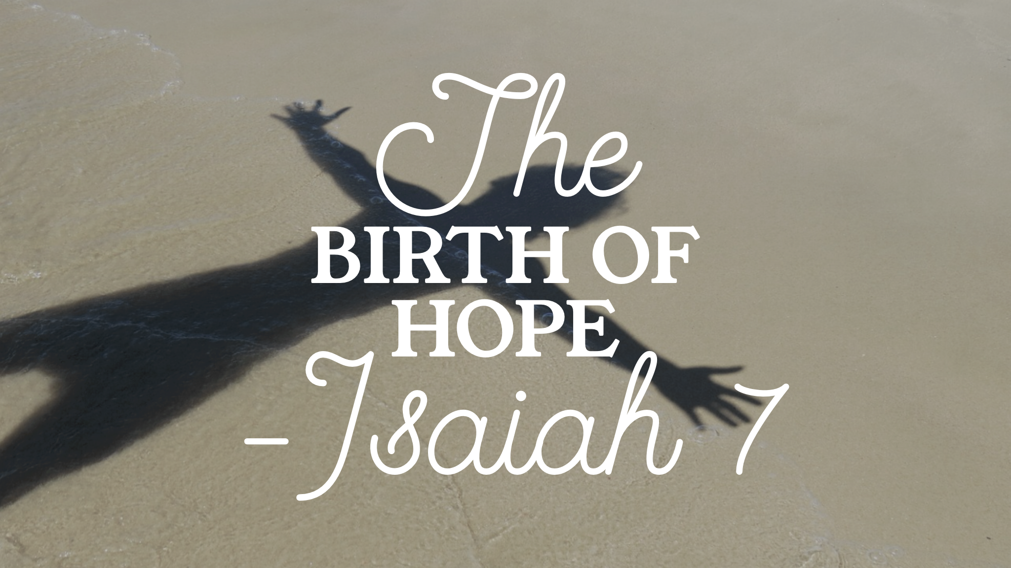 Sermon December 8th, 2024