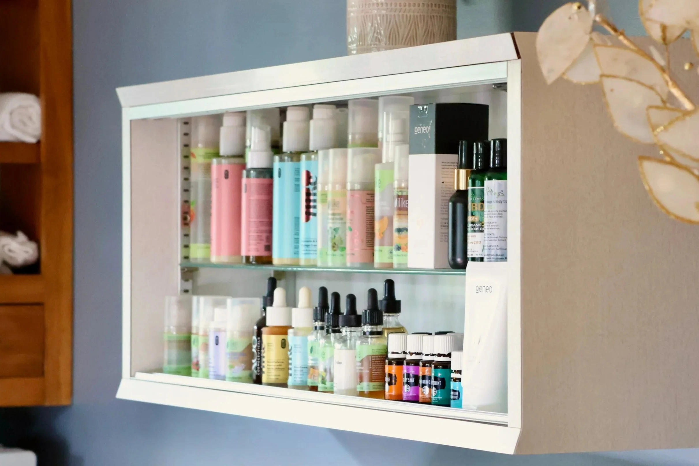 Organic skincare products at Pure Eco Spa