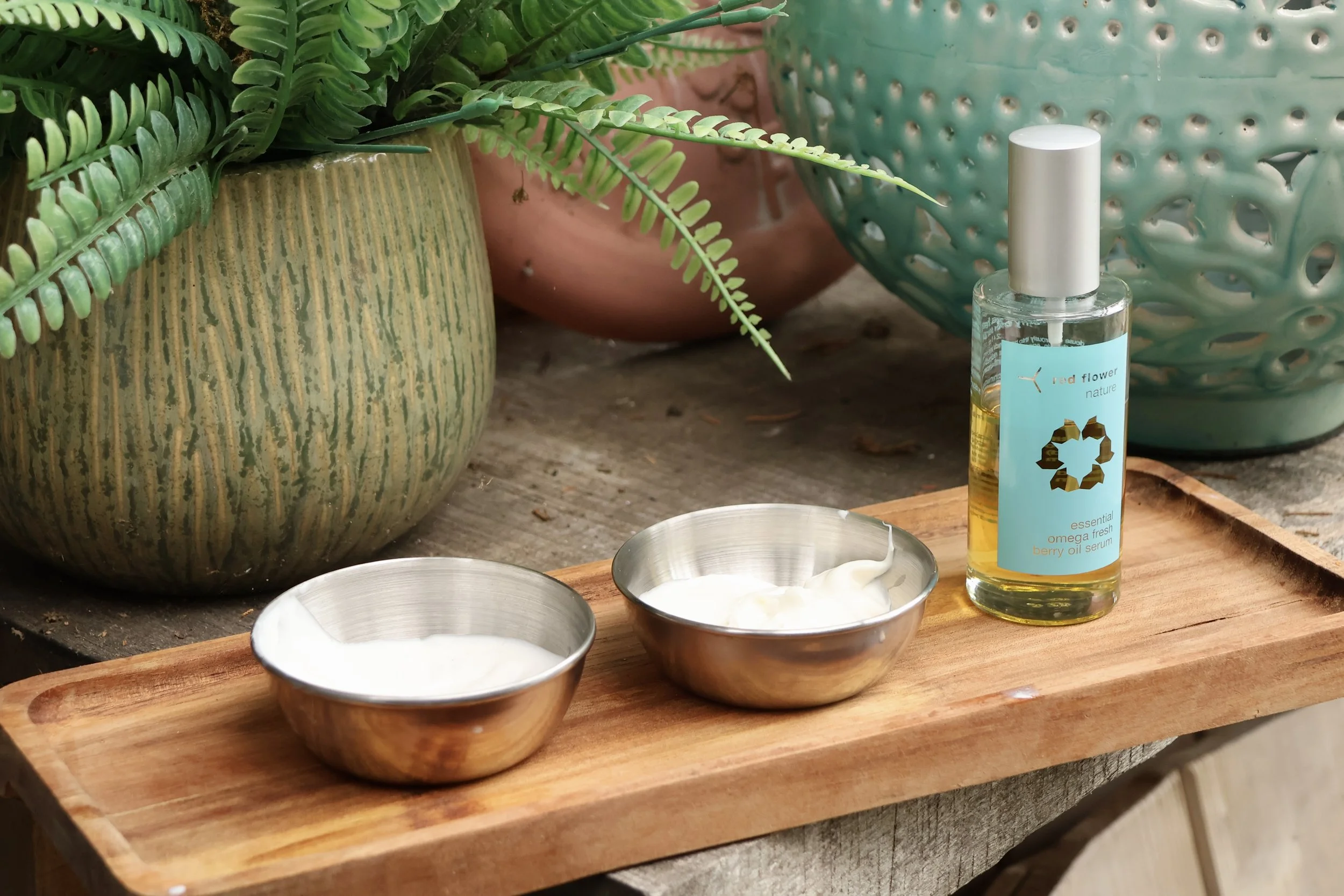 Natural leg mask treatment