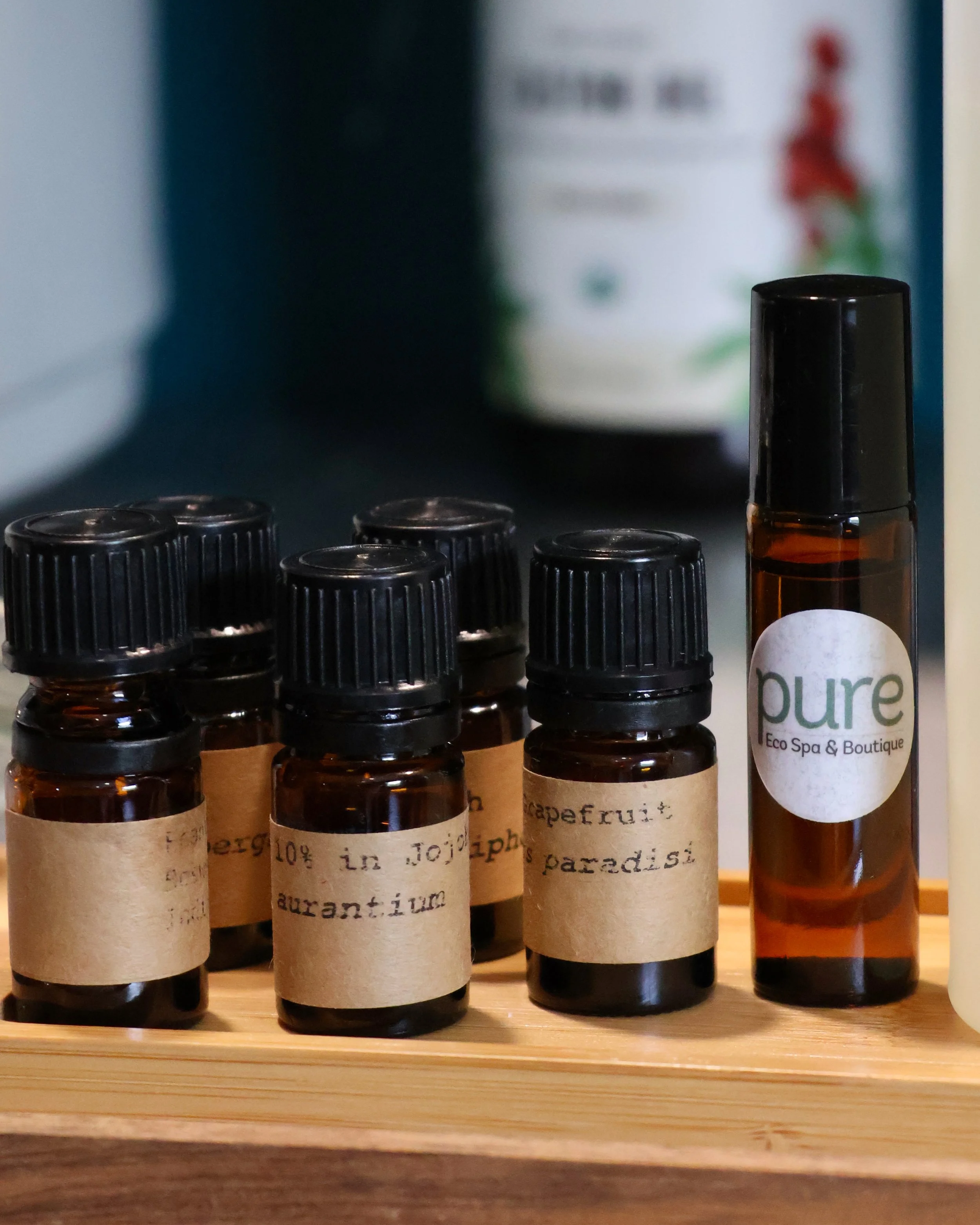 Aromatherapy services at Pure Eco Spa