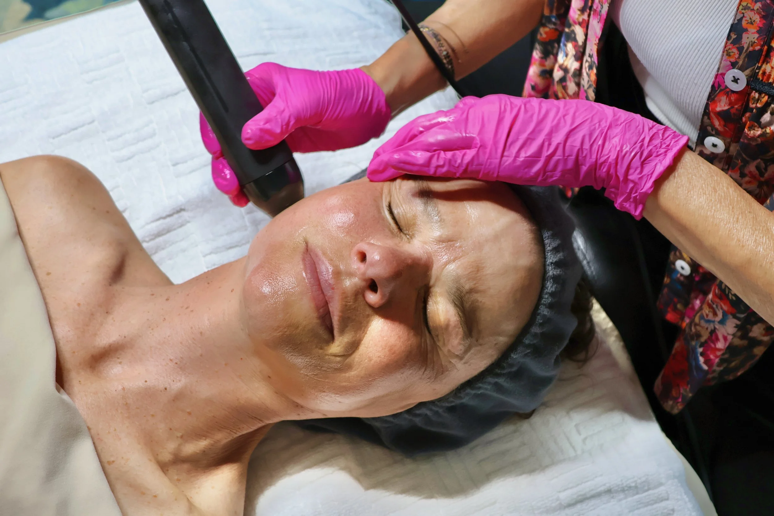 Lift and Glow facial treatment for firmer, more radiant skin at Pure Eco Spa