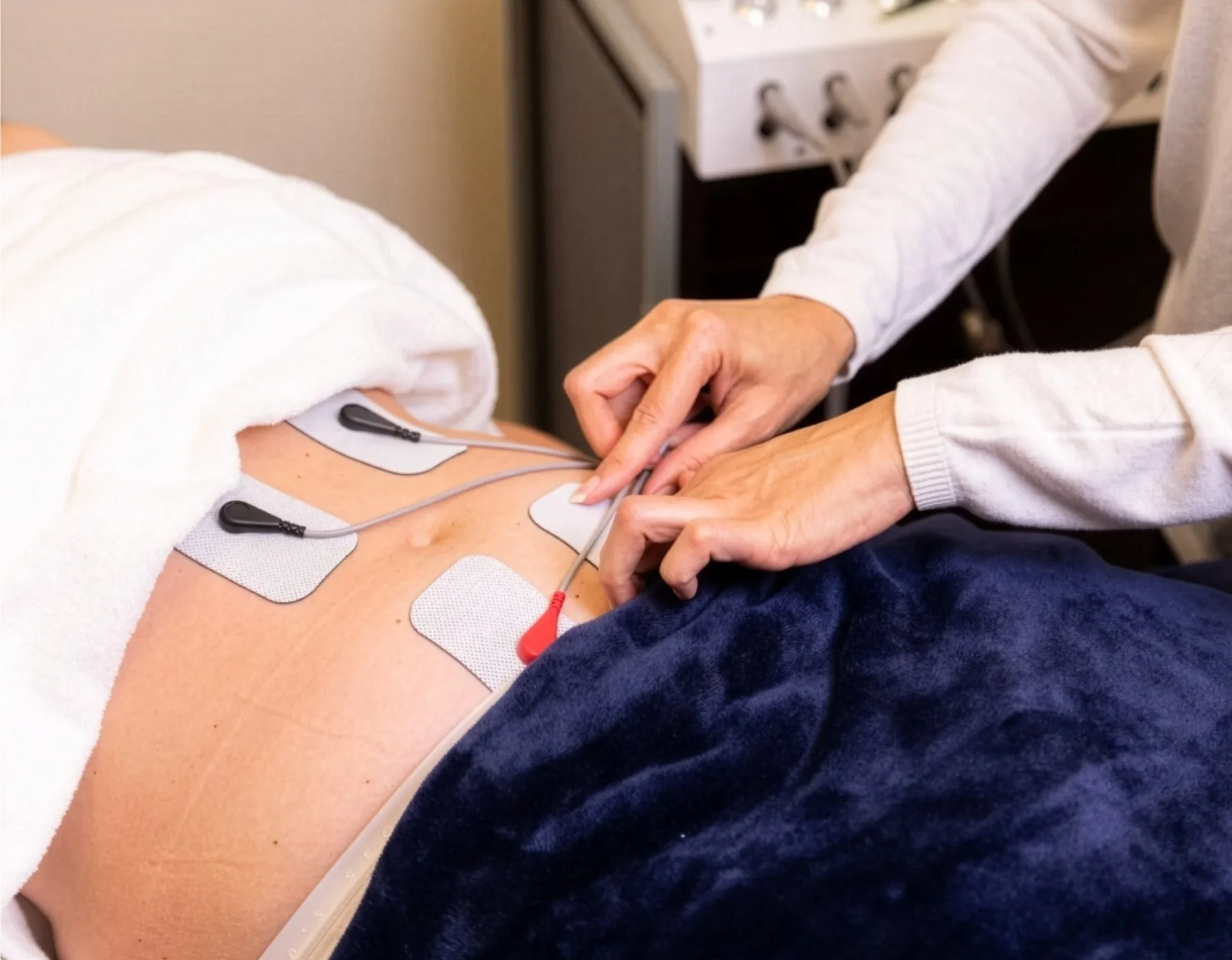 Microcurrent body sculpting technology at Pure Eco Spa