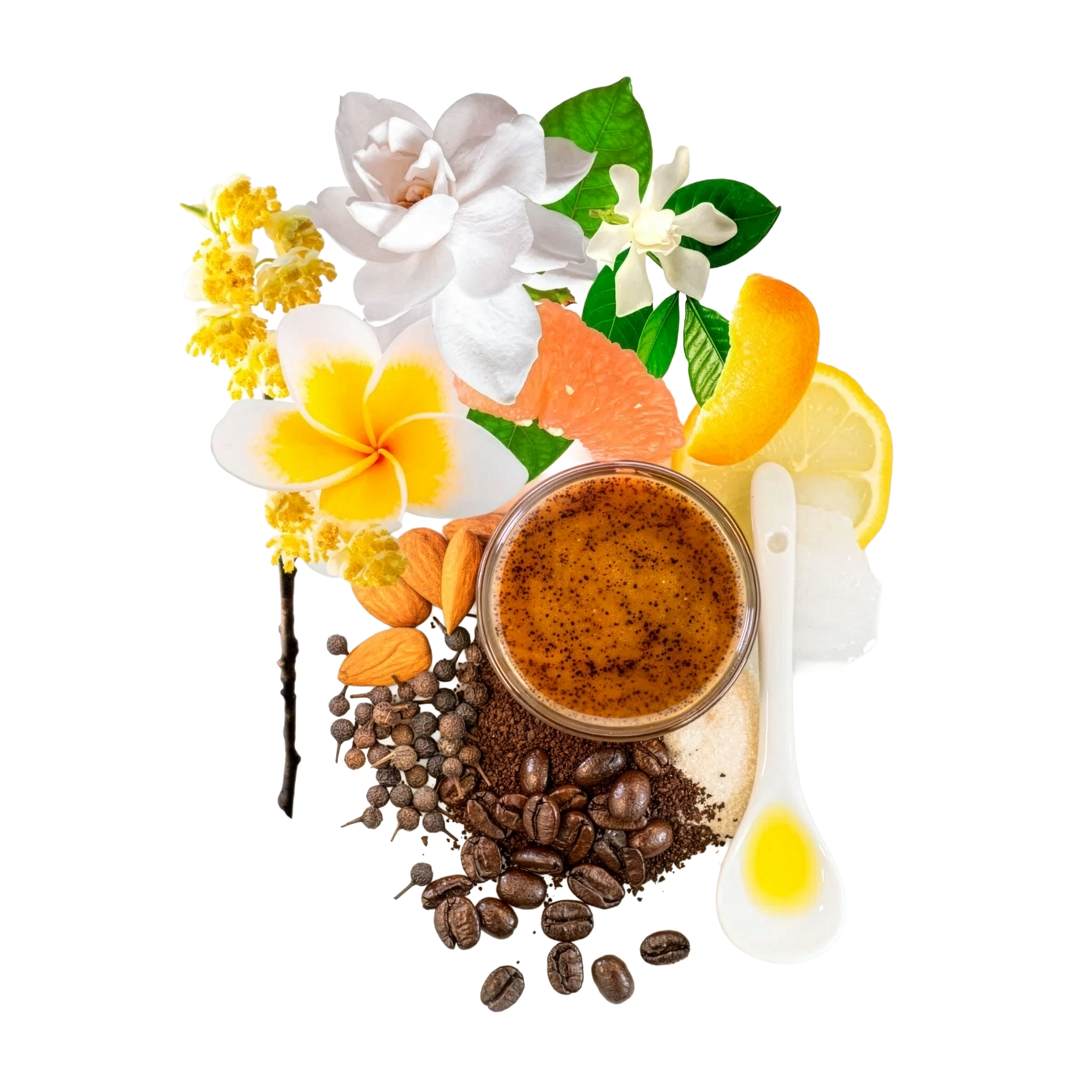 Natural botanical ingredients included in Pure Eco Spa Body Ritual