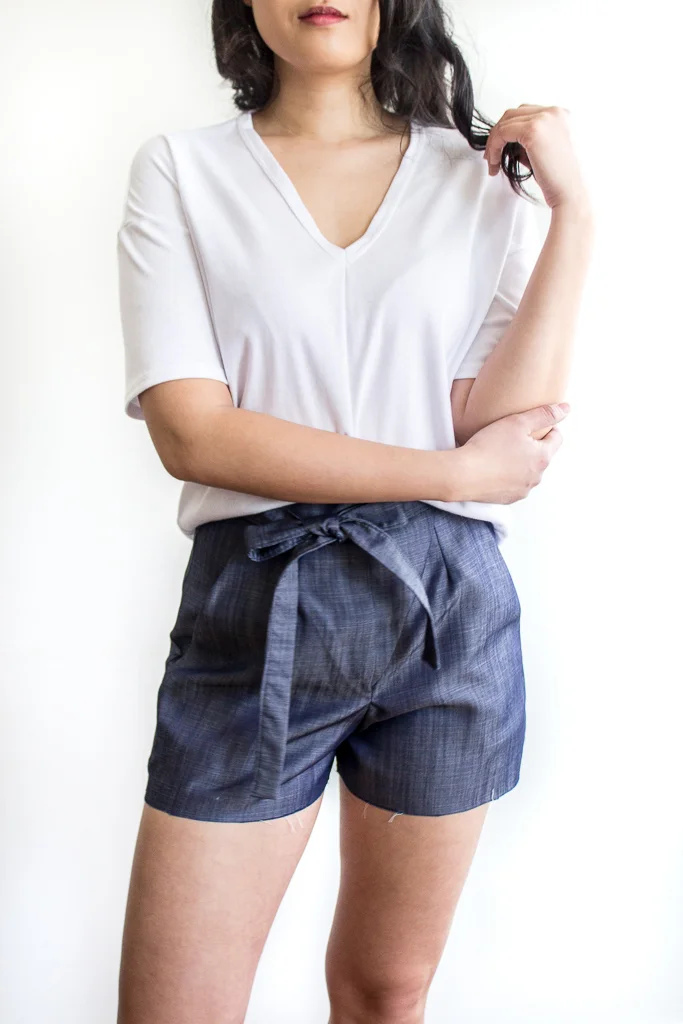 Ecofriendly white tshirt made in Vancouver, Canada