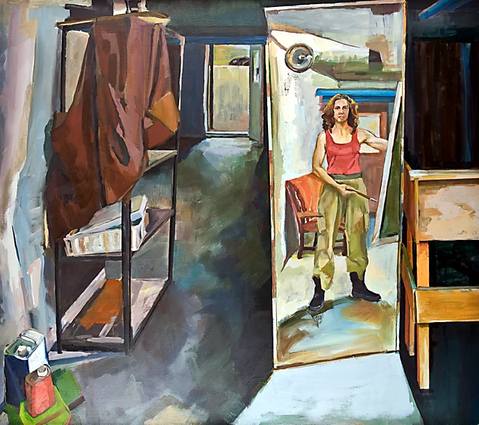 Artist in Studio, 2006