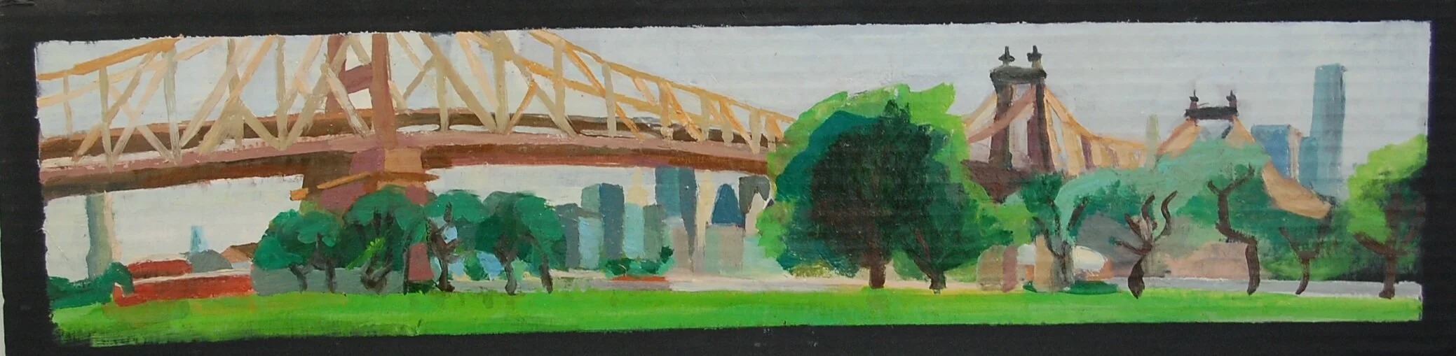 Queensboro Bridge, Tree, 2019