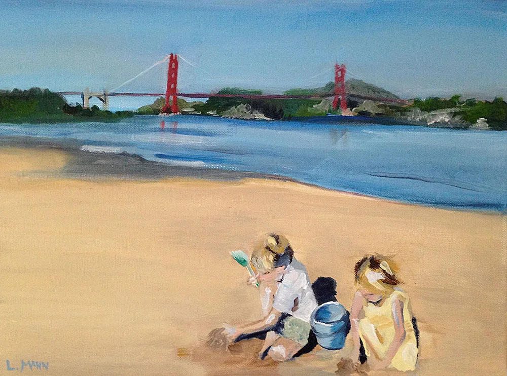 16x20 Oil and acrylic on canvas