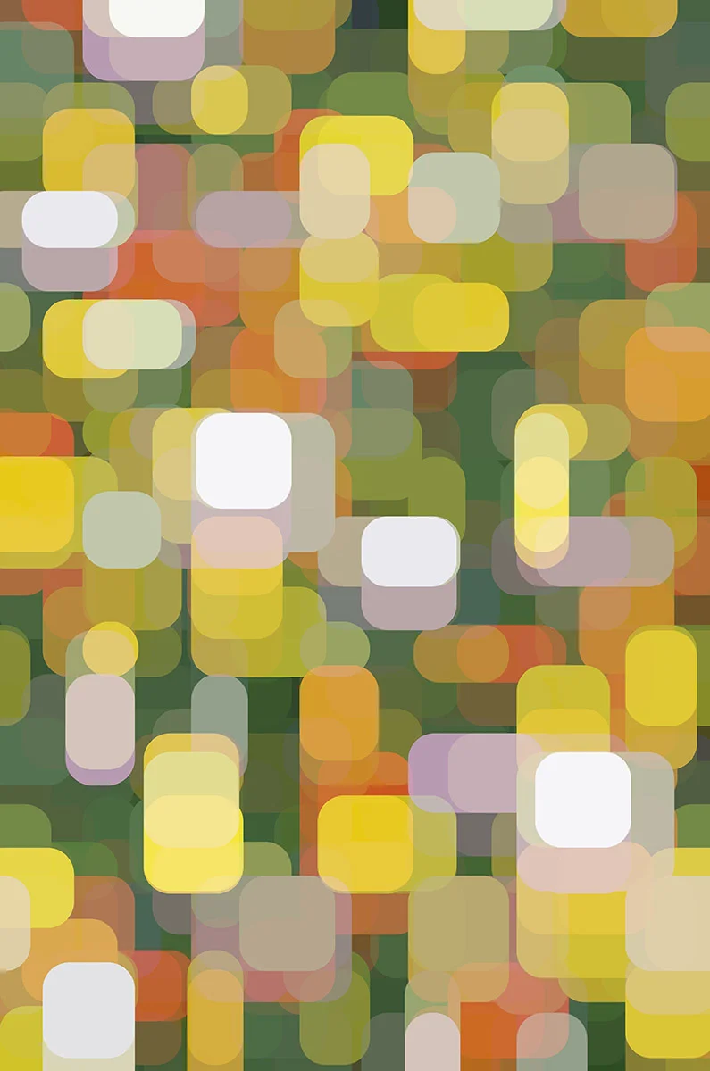 Multicolored mosaic abstract of city lights for decoration and background with themes of variety and multiplicity